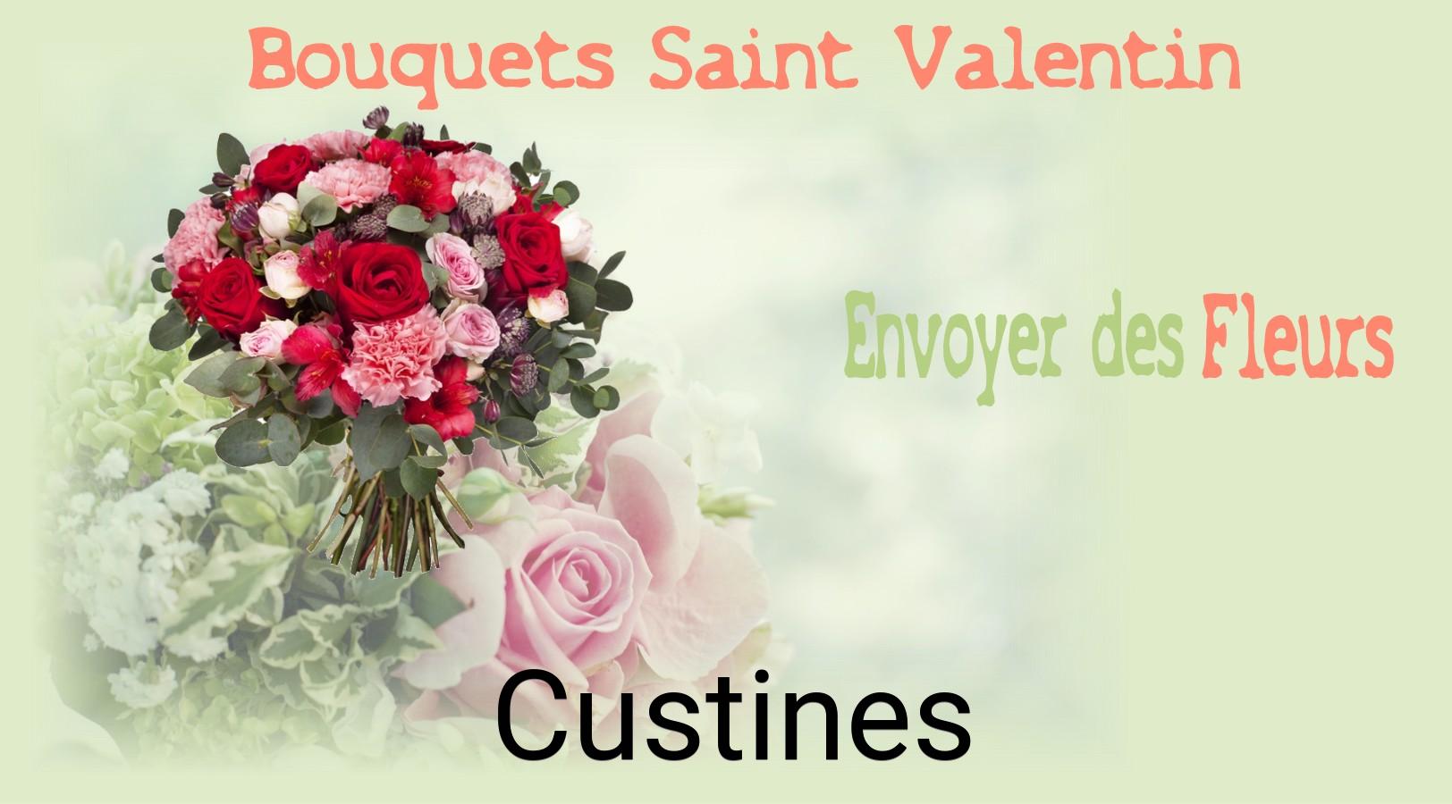 Roses de Saint-Valentin livrées à Custines