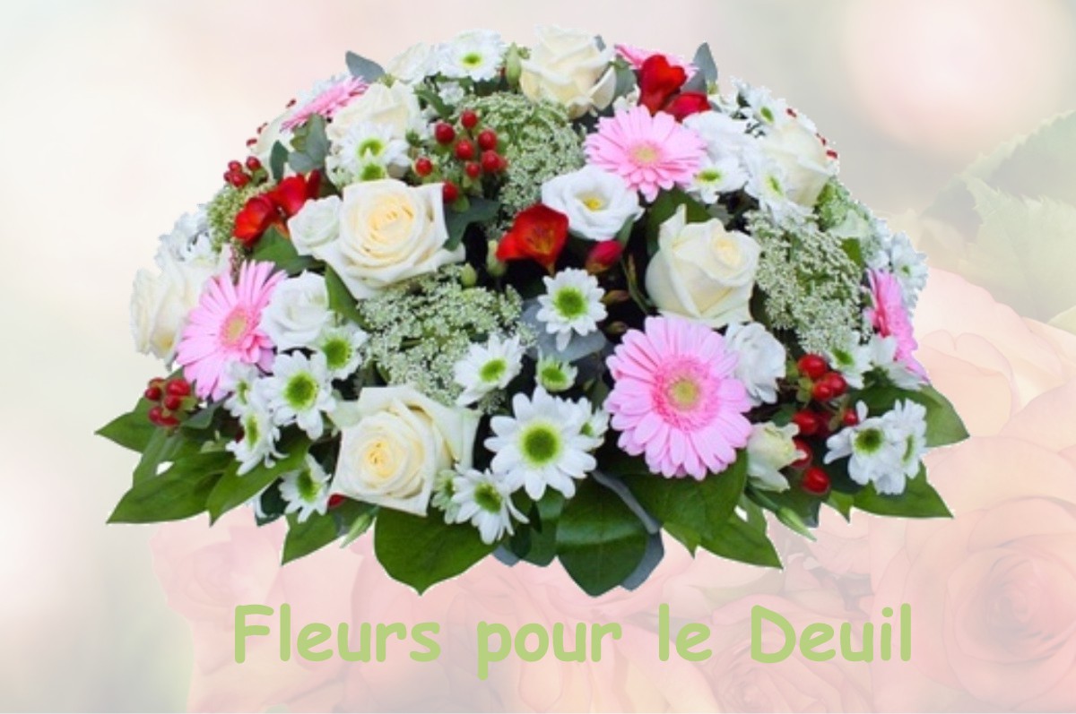 fleurs deuil CUSTINES